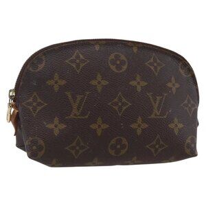 LOUIS VUITTON Monogram Pochette Cosmetic PM Pouch M43998 LV Auth bs30147